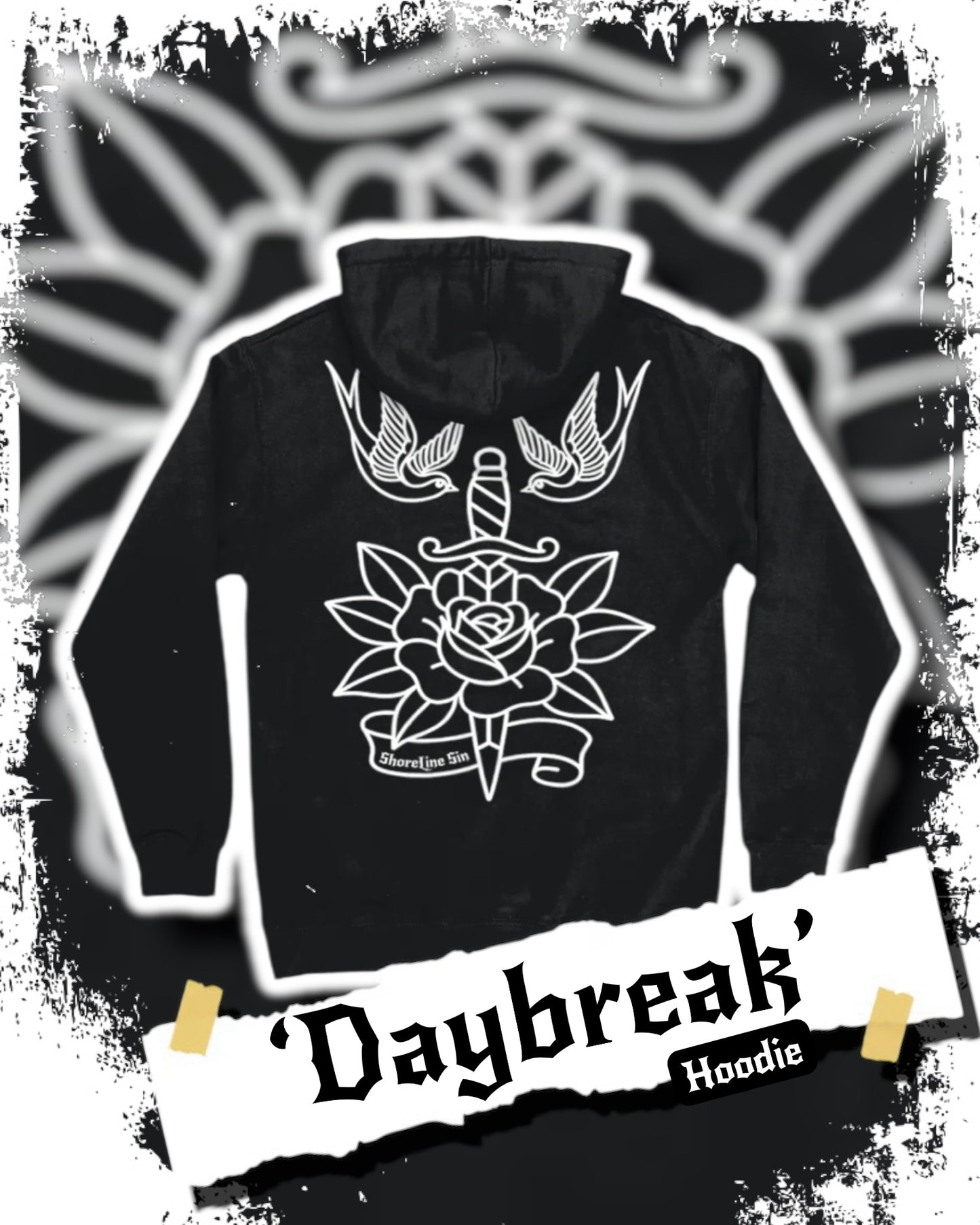 Daybreak Tattoo Hoodie