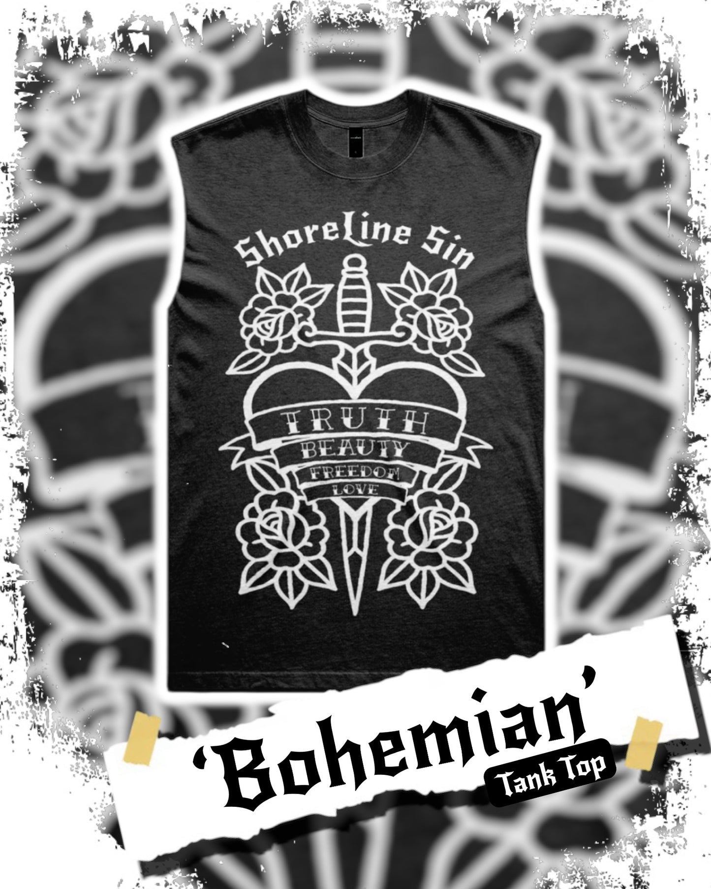 Bohemian Tattoo Tank