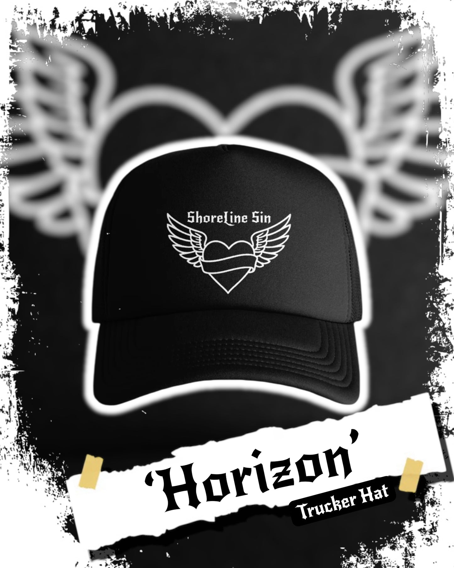 Horizon Tattoo Trucker Hat