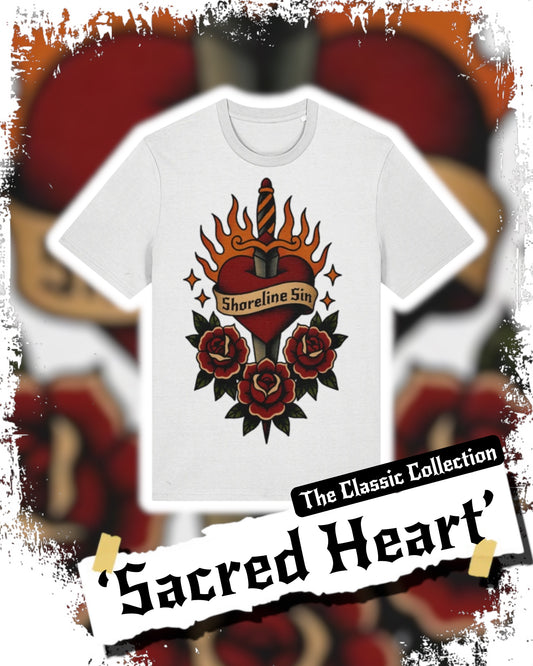 Sacred Heart Tattoo T-Shirt