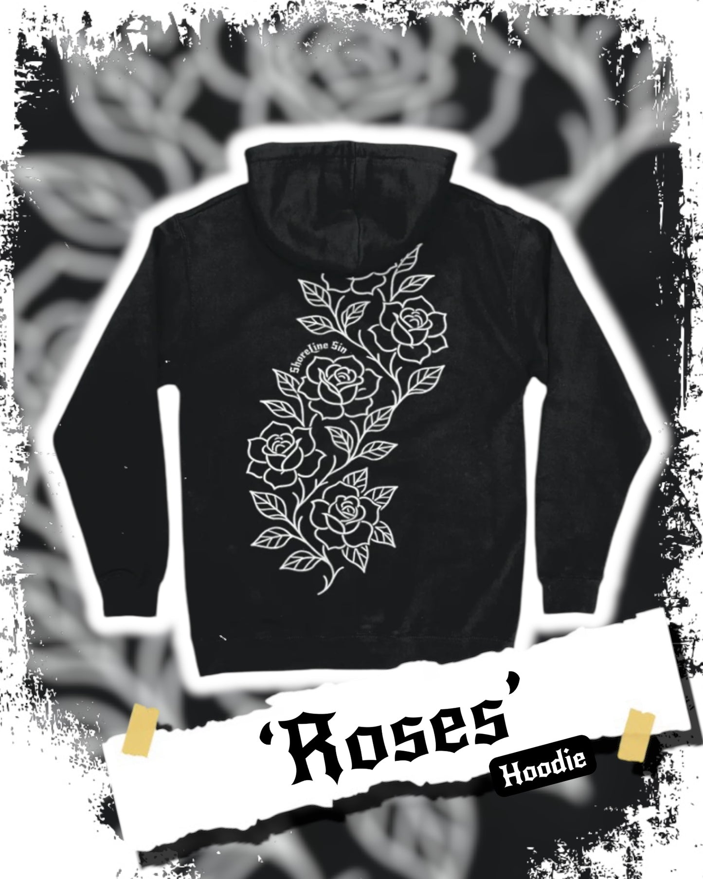 Roses Tattoo Hoodie