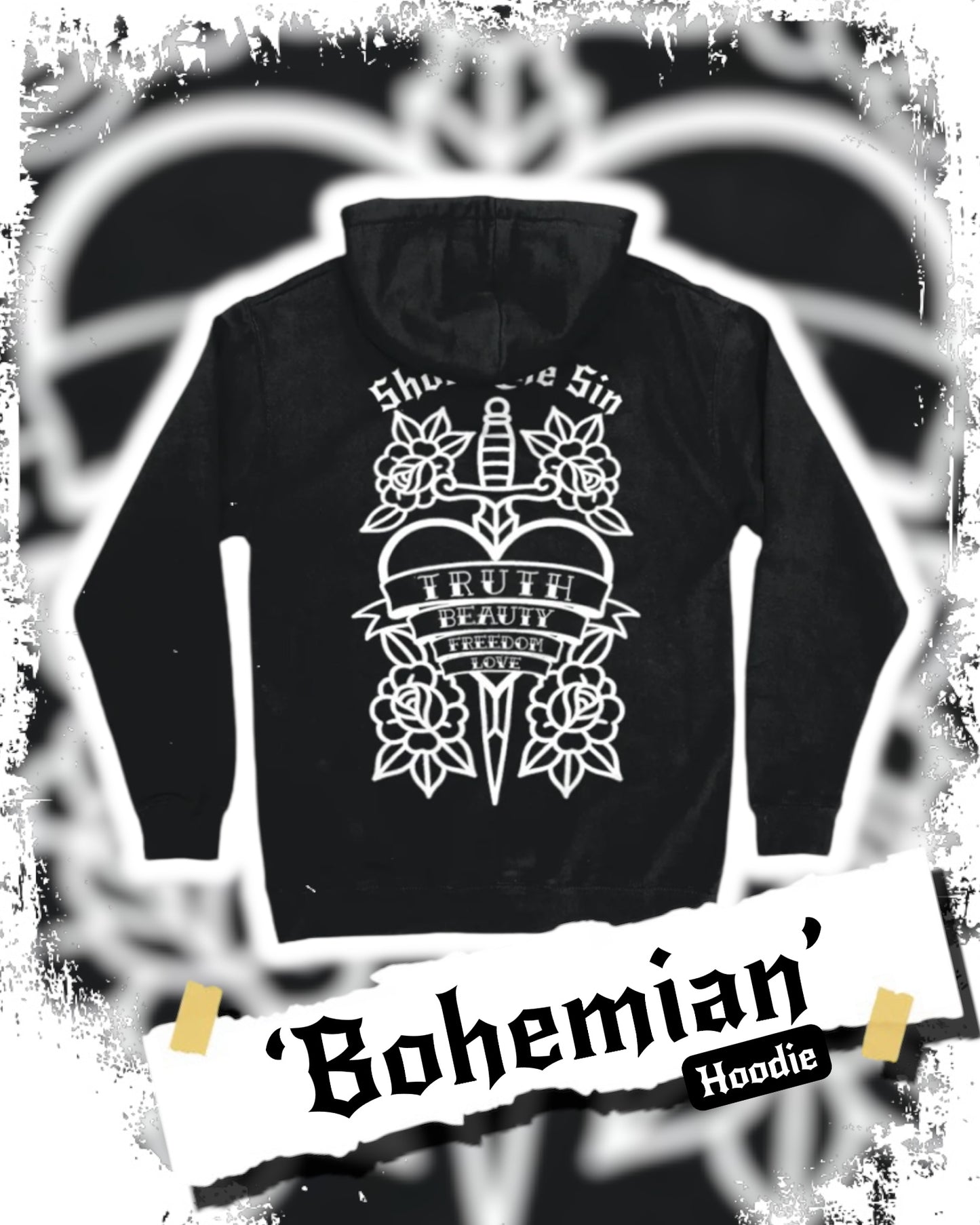 Bohemian Tattoo Hoodie