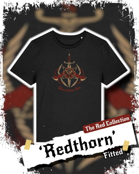 Redthorn - Women's Fitted Tattoo T-Shirt