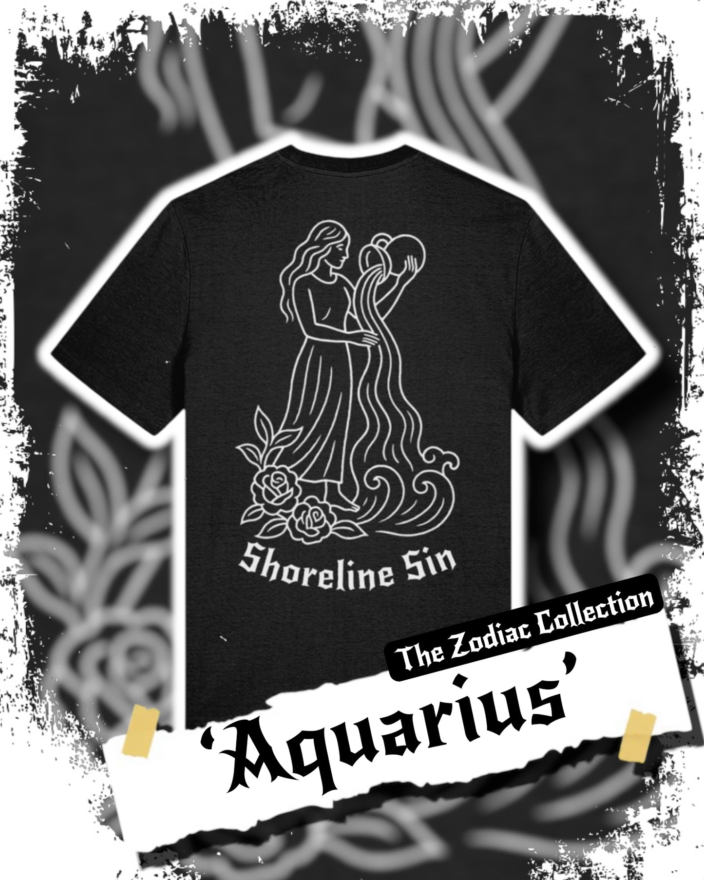 Aquarius Tattoo T-Shirt