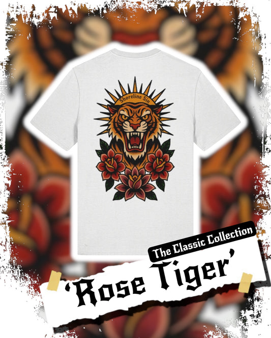Rose Tiger Tattoo T-Shirt